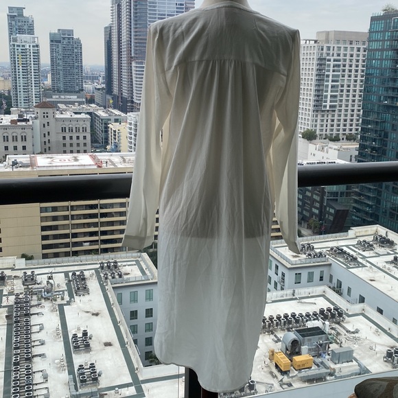 Catherine Malandrino faux wrap tunic asymmetrical top blouse - Small - Picture 6 of 12